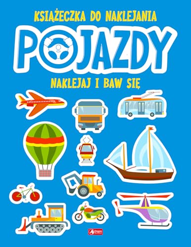 Pojazdy Książeczka do naklejania von Dragon