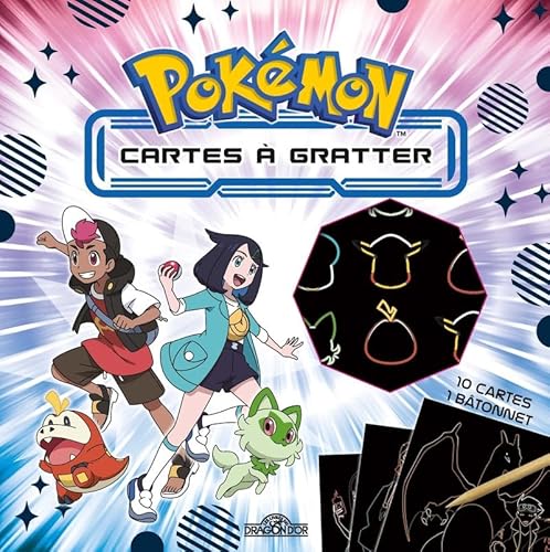 Pokémon - Cartes à gratter - Rhod et Liko: Avec 10 cartes et 1 bâtonnet von DRAGON D OR