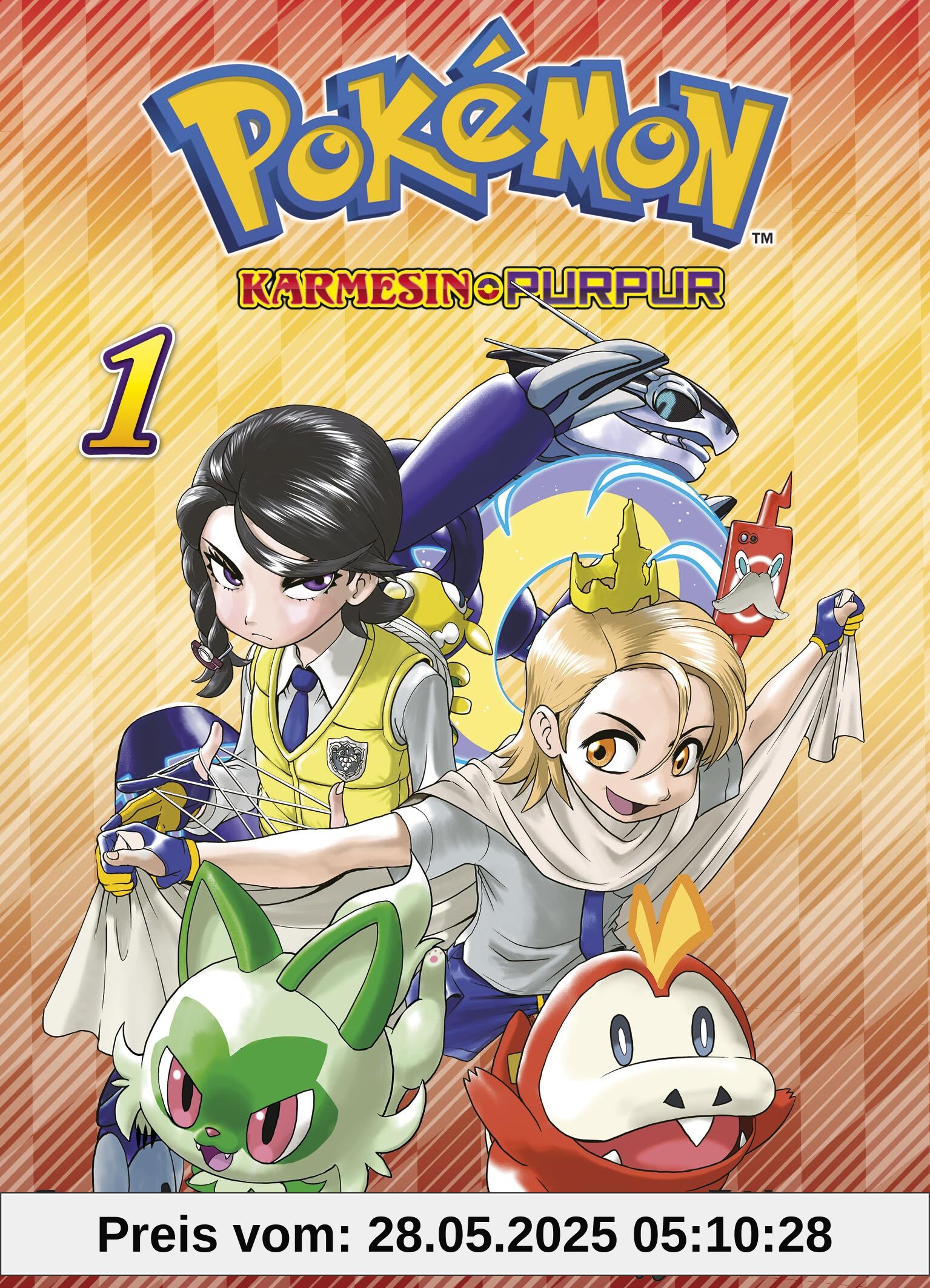 Pokémon Karmesin und Purpur 01: Die Manga-Adaption der weltweit beliebten Videospiele von Nintendo Pokémon Karmesin und Purpur 01: Die Manga-Adaption der weltweit beliebten Videospiele von Nintendo