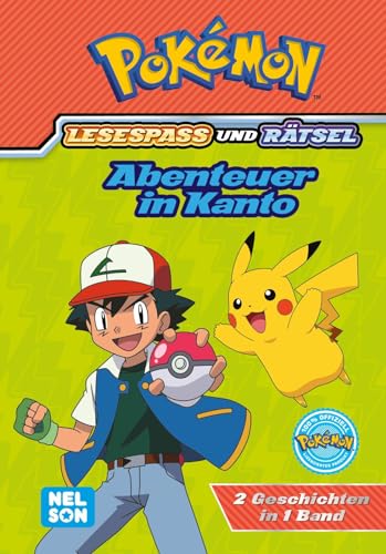 Pokémon Lesebuch: Abenteuer in Kanto: Lesespaß und Rätsel | 2 Geschichten in einem Band Pokémon Lesebuch: Abenteuer in Kanto: Lesespaß und Rätsel | 2 Geschichten in einem Band