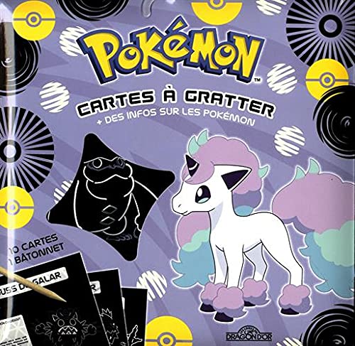 Pokémon - Mes cartes à gratter (région de Galar): Région de Galar. Avec 10 cartes et 1 bâtonnet von DRAGON D OR