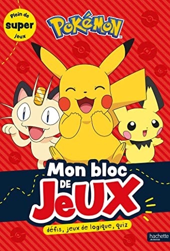 Pokémon - Mon bloc de jeux von HACHETTE JEUN.