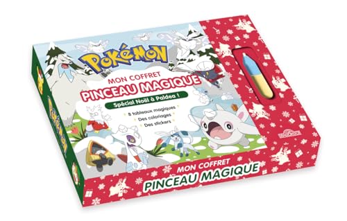 Pokémon - Mon coffret pinceau magique - Spécial Noël à Paldea !: Avec 1 pinceau magique von DRAGON D OR