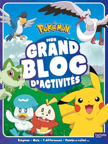 Pokémon - Mon grand bloc d'activités: Grand bloc d'activités von HACHETTE JEUN.