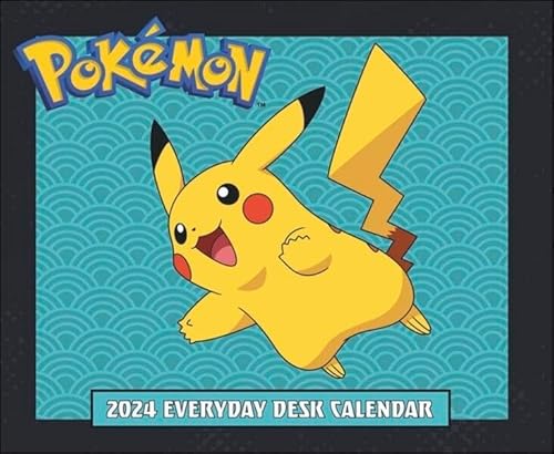 Pokémon Tagesabreißkalender 2024. Von Pikachu bis Zapdos, ein kleiner Kalender für jeden Tag! Tolle Motive für alle Fans von Serie, Videospielen und ... Go in einem Tageskalender 2024 zum Abreißen. von Danilo