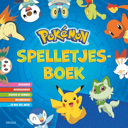 Pokémon spelletjesboek von Zuidnederlandse Uitgeverij (ZNU)