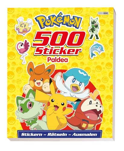 Pokémon: 500 Sticker Paldea - Stickern - Rätseln - Ausmalen: Activityblock mit 500 Stickern von Panini Verlags GmbH