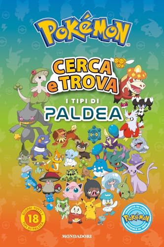 Pokémon. Cerca e trova i tipi di Paldea (Licenze) von Mondadori