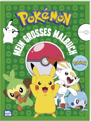Pokémon Activity-Buch: Mein großes Malbuch: 80 Seiten Ausmalbilder für Jungen und Mädchen ab 4 Jahren Pokémon Activity-Buch: Mein großes Malbuch: 80 Seiten Ausmalbilder für Jungen und Mädchen ab 4 Jahren
