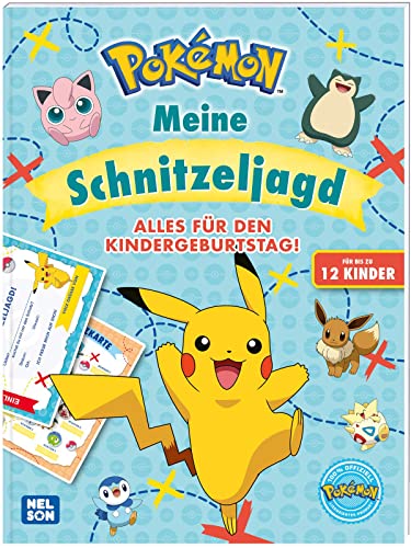 Pokémon Activity-Buch: Meine Schnitzeljagd: Alles für den Kindergeburtstag! | Beschäftigungsbuch für bis zu 12 Kinder Pokémon Activity-Buch: Meine Schnitzeljagd: Alles für den Kindergeburtstag! | Beschäftigungsbuch für bis zu 12 Kinder