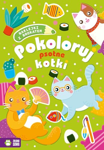 Pokoloruj psotne kotki von Zielona Sowa