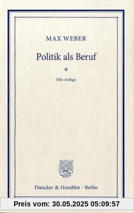 Politik als Beruf