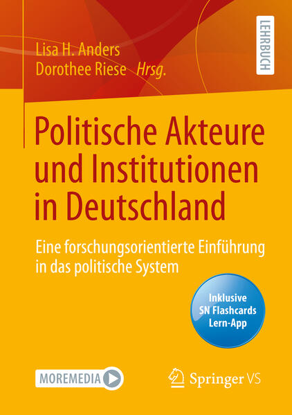 Politische Akteure und Institutionen in Deutschland von Springer-Verlag GmbH