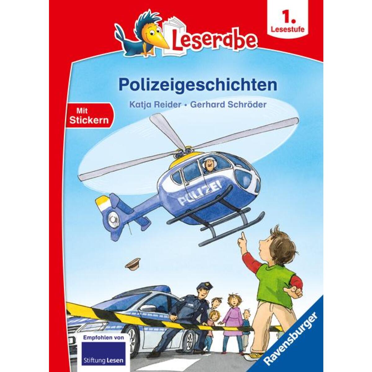 Polizeigeschichten - Leserabe 1. Klasse - Erstlesebuch für Kinder ab 6 Jahren von Ravensburger Verlag
