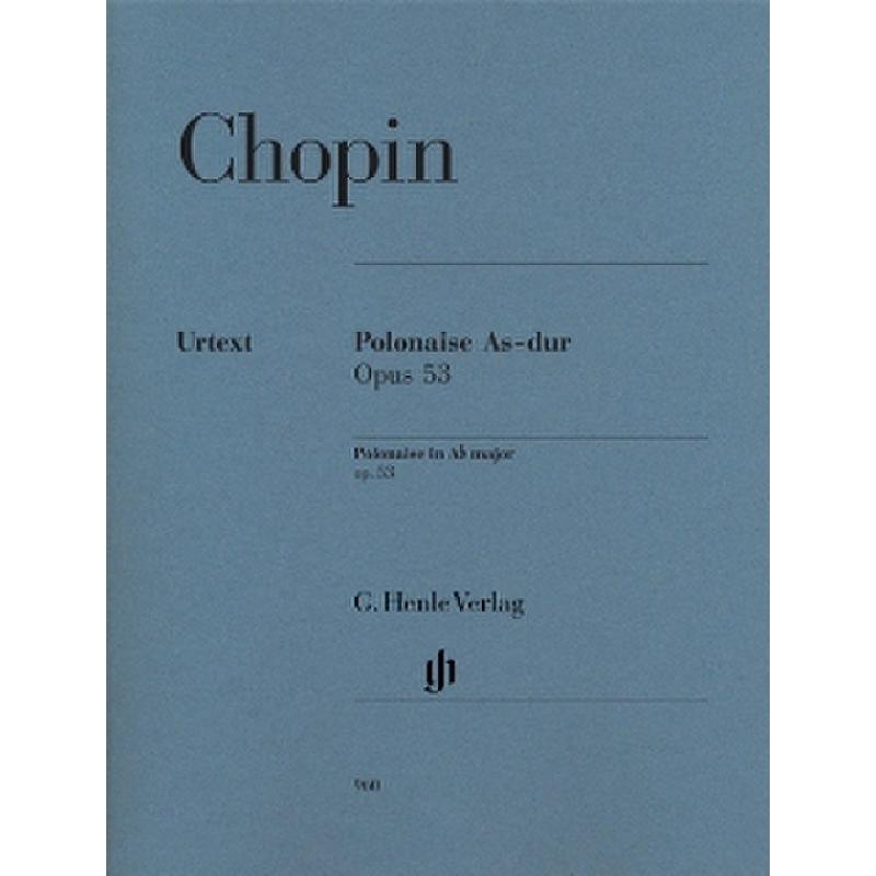 Polonaise As-Dur op 53 Polonaise As-Dur op 53