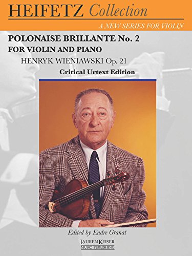 Polonaise Brillante No. 2: Violin and Piano Heifetz Collection