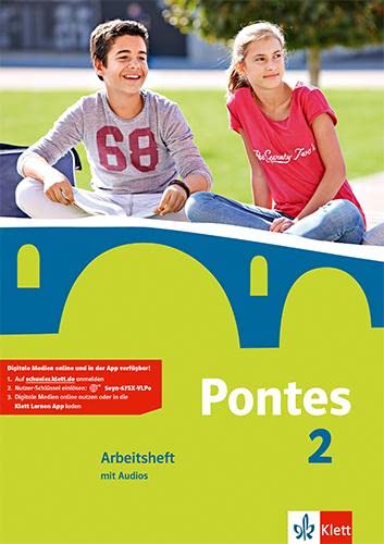 Pontes 2: Arbeitsheft mit Audios 2. Lernjahr (Pontes. Ausgabe ab 2014)