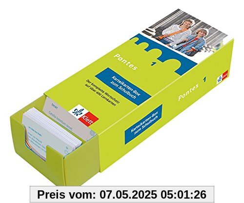 Pontes 1 - Vokabel-Lernbox zum Schulbuch: Latein passend zum Lehrwerk üben Pontes 1 - Vokabel-Lernbox zum Schulbuch: Latein passend zum Lehrwerk üben