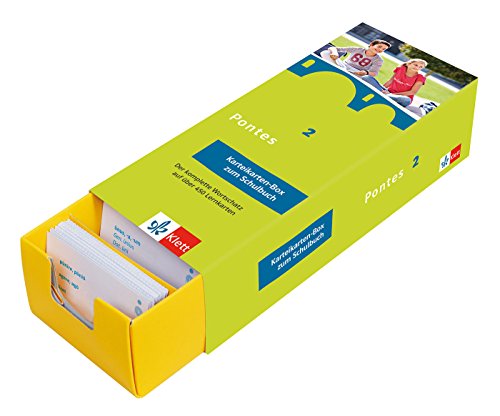 Pontes 2 - Vokabel-Lernbox zum Schulbuch: Latein passend zum Lehrwerk üben (Pontes. Ausgabe ab 2014) von Klett Lerntraining