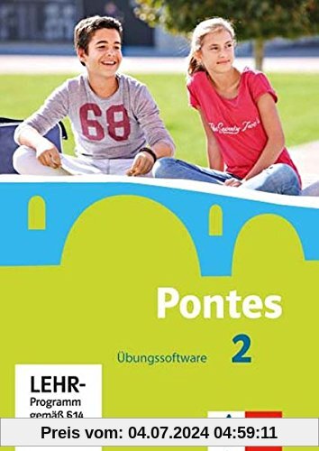 Pontes 2: Übungssoftware mit Vokabeltrainer, CD-ROM 2. Lernjahr (Pontes. Ausgabe ab 2014)