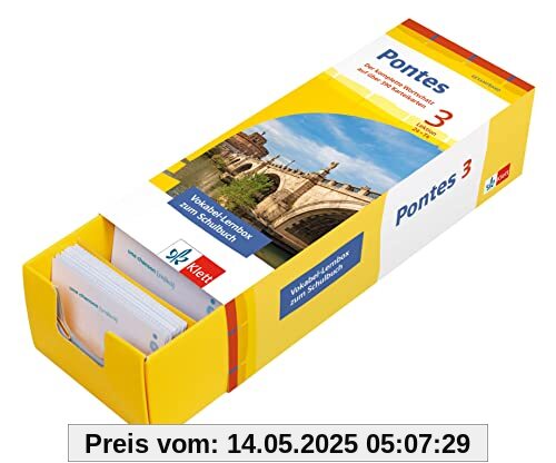 Pontes 3 Gesamtband (ab 2020) - Vokabel-Lernbox zum Schulbuch 3. Lernjahr: Latein passend zum Lehrwerk üben, Lektion 24-T4