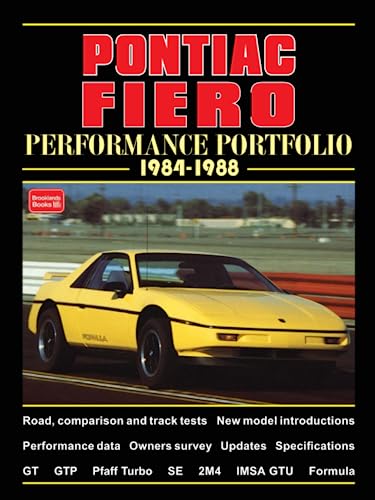 Pontiac Fiero Perfomance Portfolio 1984-1988 (Performance Portfolio)
