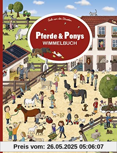 Pony und Pferde Wimmelbuch