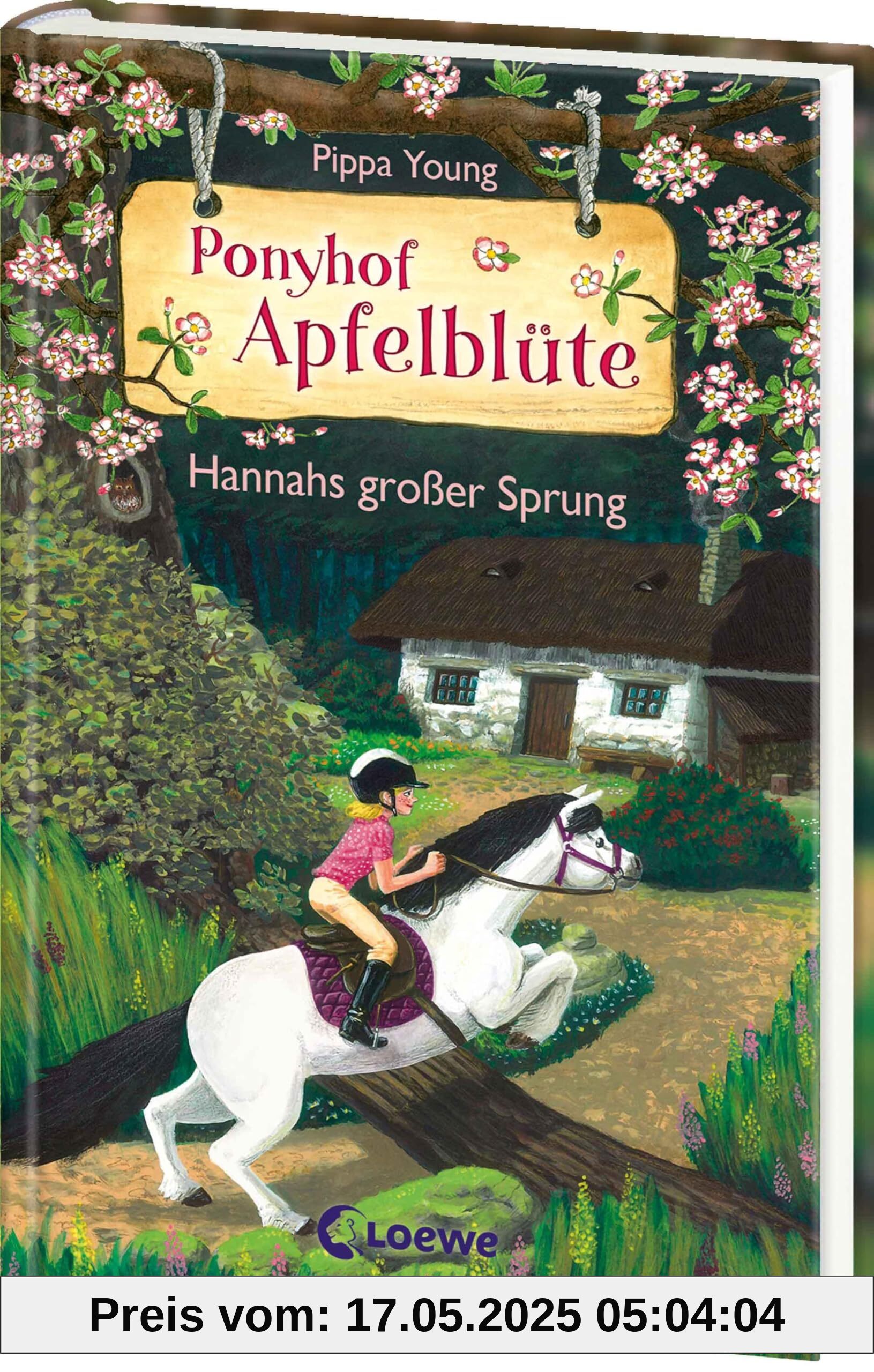 Ponyhof Apfelblüte (Band 24) - Hannahs großer Sprung: Pferdebuch für Kinder ab 8 Jahren - Das perfekte Geschenk für alle Pferdefans