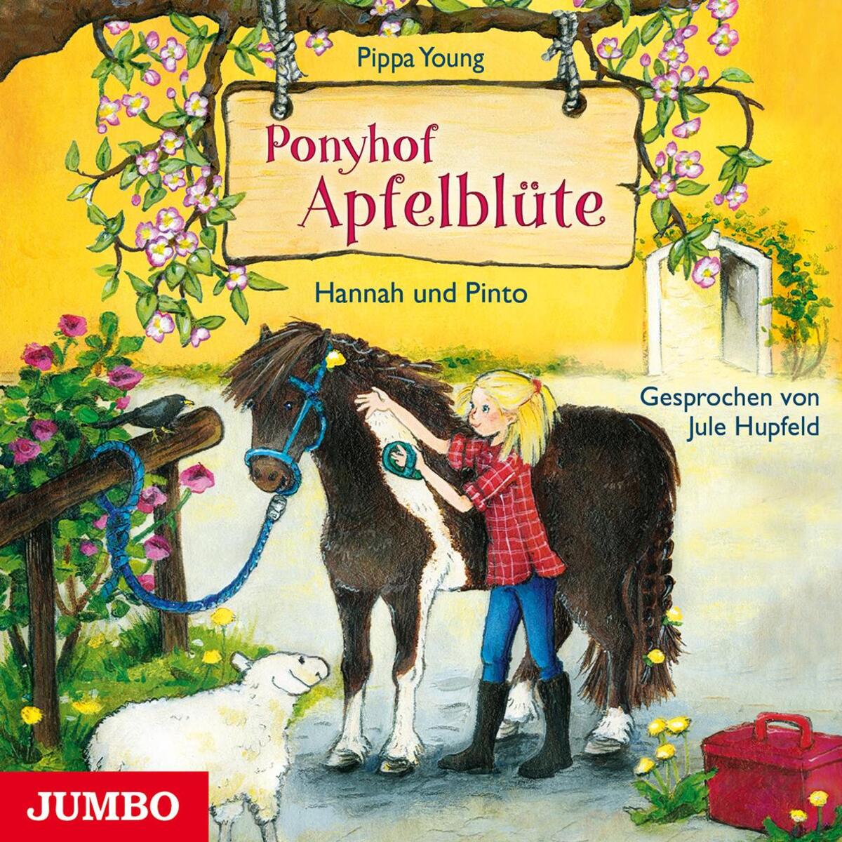 Ponyhof Apfelblüte 04. Hannah und Pinto von Jumbo Neue Medien + Verla