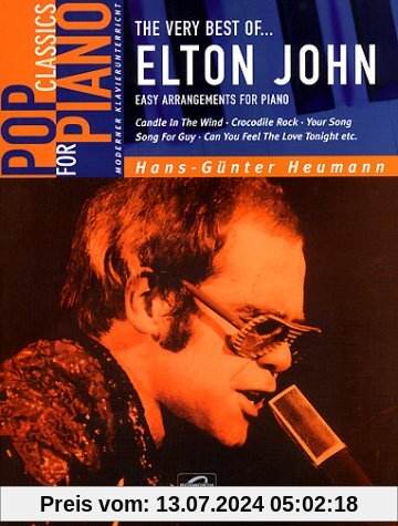 Pop Classics For Piano: The Very Best Of Elton John. Easy Arrangements for Piano