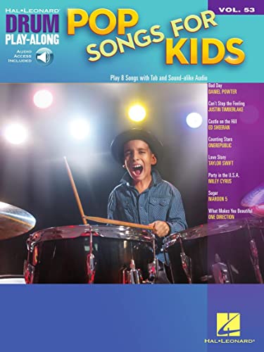 Pop Songs for Kids: Drum Play-Along Volume 53 (Drum Play-along, 53) Pop Songs for Kids: Drum Play-Along Volume 53 (Drum Play-along, 53)