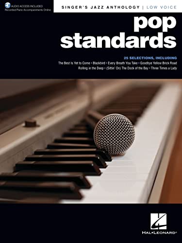 Pop Standards Singer's Jazz Anthology Low Voice Edition with Recorded Piano Accompaniments: Singer's Jazz Anthology - Low Voice with Recorded: ... With Recorded Piano Accompaniments Online Pop Standards Singer's Jazz Anthology Low Voice Edition with Recorded Piano Accompaniments: Singer's Jazz Anthology - Low Voice with Recorded: ... With Recorded Piano Accompaniments Online