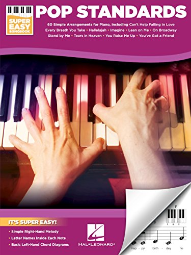 Pop Standards - Super Easy Songbook von HAL LEONARD