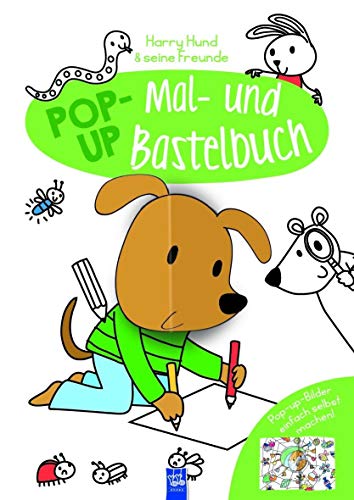 Pop-Up Mal- und Bastelbuch Hund: Pop-up-Bilder einfach selbst machen! von Yo Yo Books