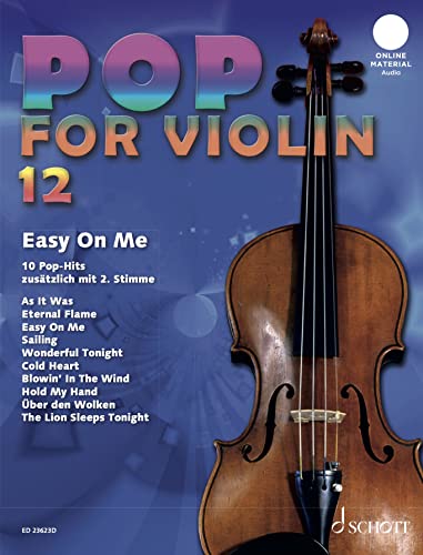 Pop for Violin 12: Easy On Me. Band 12. 1-2 Violinen. (Pop for Violin, Band 12) von Schott Music