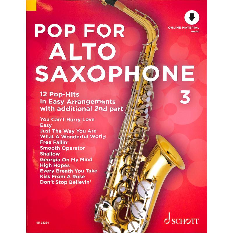 Pop for Alto Saxophone 3