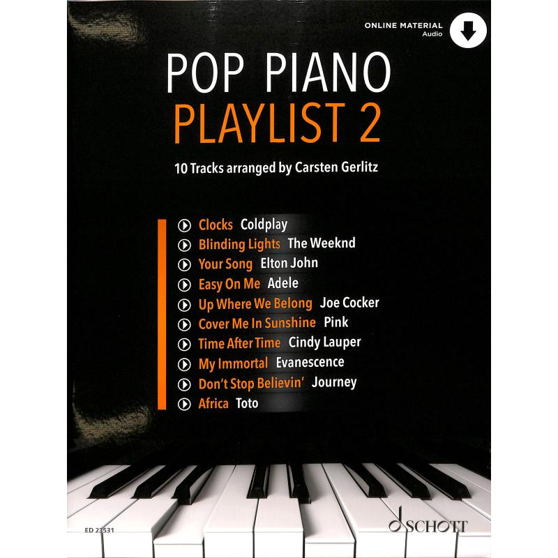 Pop piano playlist 2