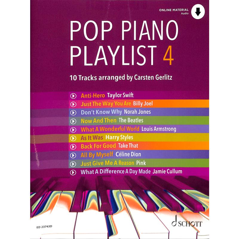 Pop piano playlist 4