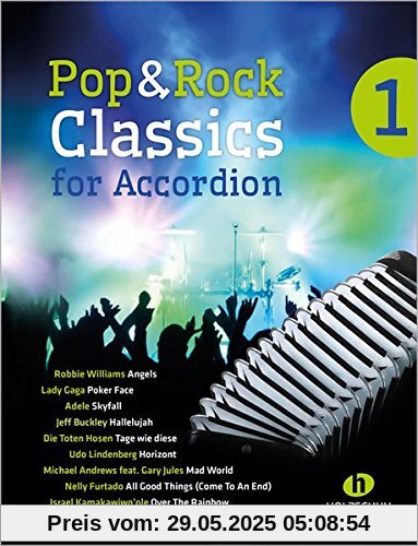 Pop & Rock Classics for Accordion 1