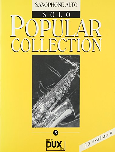 Popular Collection 5: Saxophone Alto Solo
