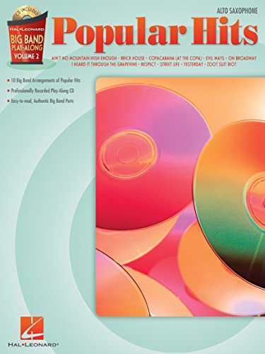 Big Band Play-Along Volume 2: Popular Hits - Alto Sax: Play-Along, CD für Alt-Saxophon von Music Sales