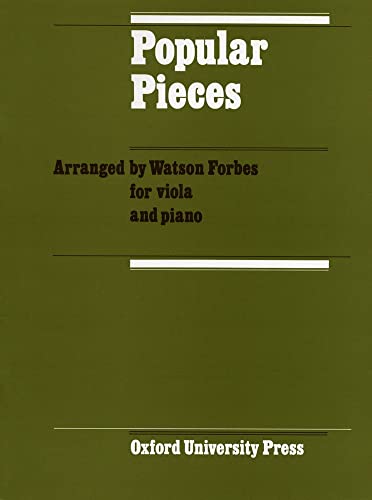 Popular Pieces for Viola von Oxford University