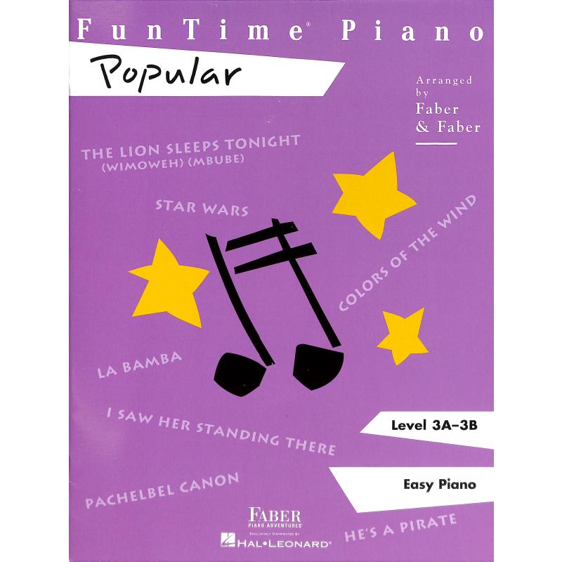 Popular - funtime piano level 3a - 3b