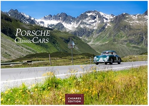 Porsche Classic Cars 2026 L 35x50cm von CASARES EDITION