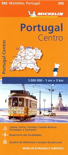 Michelin Portugal Mitte: Map (MICHELIN Regionalkarten)