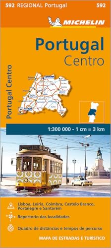 Michelin Portugal Mitte: Map (MICHELIN Regionalkarten) von MICHELIN