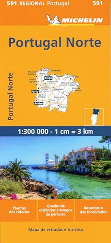 Michelin Portugal Nord: Map (MICHELIN Regionalkarten)