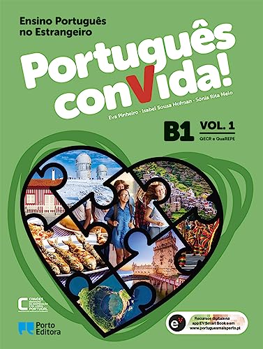Português conVida! B1 - Volume 1: Portugiesisch für Jugendliche. Kurs- und Übungsbuch + Online-Material