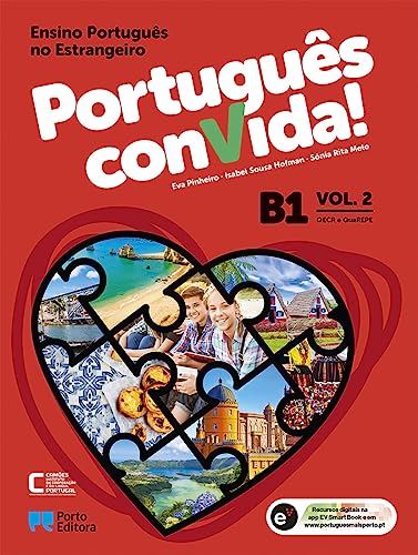Português conVida! B1 - Volume 2: Portugiesisch für Jugendliche. Kurs- und Übungsbuch + Online-Material