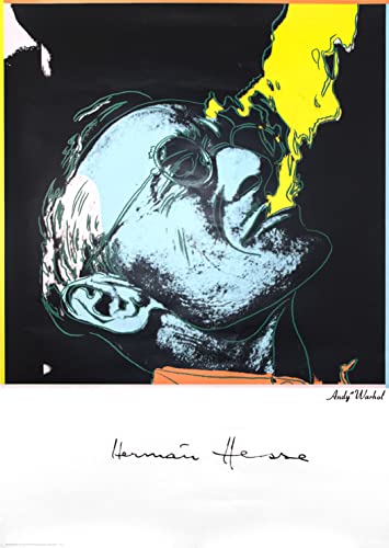 Poster Hermann Hesse »Andy Warhol« (A1): plano, nicht gefaltet | Für Fans von Hermann Hesse